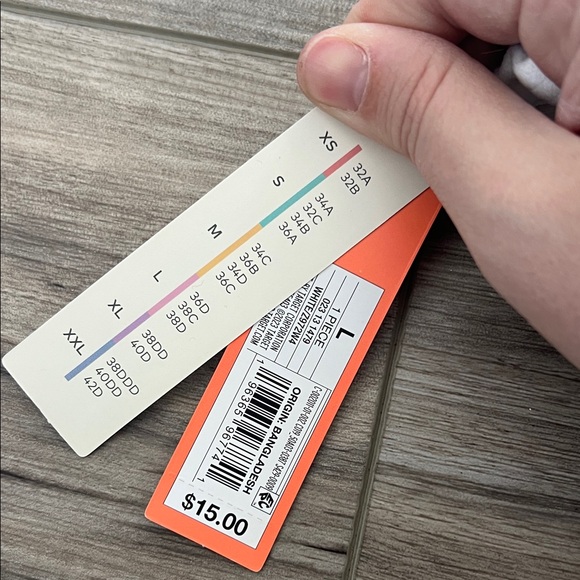 Colsie White Ribbed Bustier Top - Picture 3 of 3